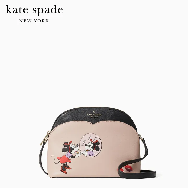 Kate Spade New York Disney X Kate Spade New York Minnie Mouse Dome Crossbody Wkr00211 กระเป๋า 4494