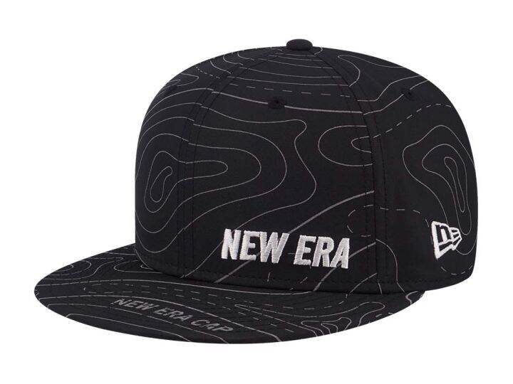 New Era Wordmark Synoptic Chart Map Black 9FIFTY Snapback Cap Lazada PH