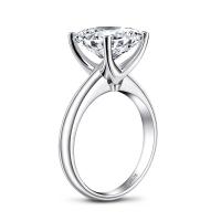 IOGOU 3.0กะรัต D สี Moissanite แหวนแต่งงานแหวนเพชรเดี่ยวสำหรับผู้หญิงเครื่องประดับหมั้นหรูหรา100% 925เงินสเตอร์ลิง twzhvj