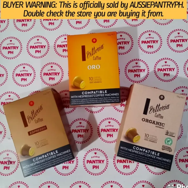 VITTORIA NESPRESSO PODS IMPORTED FROM AUSTRALIA AUSSIEPANTRYPH Lazada PH