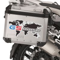 ที่กล่องอลูมิเนียมกระเป๋าหนังสำหรับ BMW F750 GS Trunk สติกเกอร์ติดมอเตอร์ไซค์ ADV ผจญภัยท้ายด้านบนของรถ F750GS