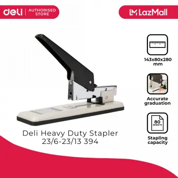 Huapuda 0100 & 0240 Metal Heavy Duty Stapler Large Capacity Paper Binding/Stapling  Stapler Office Manual Stapler/Staple/Nailer