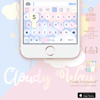 Cloudy Way Keyboard Theme⎮(E-Voucher) for Pastel Keyboard App