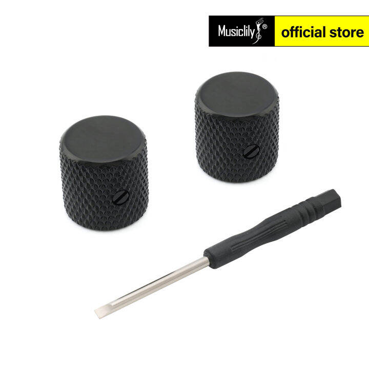 Musiclily Pro 1/4 Inch Steel Flat Top Universal Fitting Potentiometer