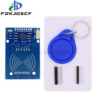 วงจรรวมโมดูลไร้สายเสาอากาศ RFID RC522 MFRC-522สำหรับคีย์ Arduino IC SPI นักเขียน IC ตัวอ่านการ์ดระยะใกล้วงจรรวม