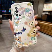 เคสสำหรับ OPPO A74 A95 4G/F19S/RENO 6 Lite/ F19ลายไอศกรีมจาก StellaLou สาวน่ารักเคสเคสโทรศัพท์นิ่ม