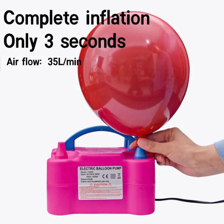 Electric Balloon Pump Air Pumps Plugin Electric Double Pump Balloon