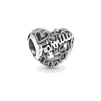 2022 New 925 Sterling Silver heart Charms pink heart Pendant Fit Pandora Bracelet heart beads Jewelry For Women Christmas Gifts