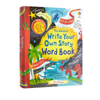 Original English Usborne write your own story word book spiral binding primary school students word practice notebook English writing improvement learning reference book
