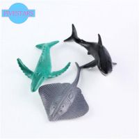 Ocean Animals Figure Plastic Sea Creatures Model Toys Dolphin Turtle 24PcsSet