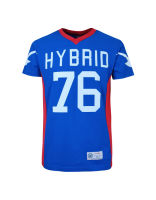 Hybrid T-shirt Men  ไฮบริดเสื้อยืดผู้ชายแขนสั้น สีน้ำเงิน(Blue)MTS-1329-BU.RD