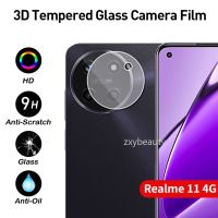 กล้อง3D ตัวป้องกันเลนสสำหรับ Realme 11 4G 2023ฟิล์มเลนส์ใสด้านหลังปกป้องหน้าจอสำหรับ Realme11แก้วป้องกัน