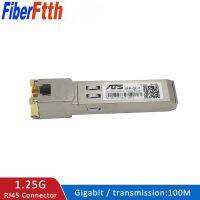 【Must-have】 【Be worth】 1ชิ้น SFP โมดูลสวิทช์ RJ45 Gbic 100/1000เชื่อมต่อ SFP ทองแดง RJ45 SFP โมดูล Gigabit Ethernet พอร์ตเข้ากันได้กับซิสโก้ /Mikrotik