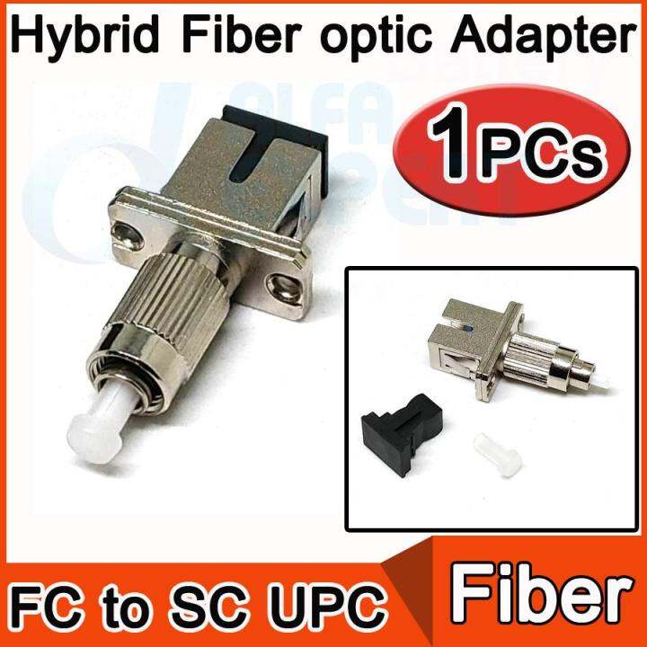 อแดปเตอร์ แปลง FC to SC UPC ( FC UPC male to SC UPC female hybrid Fiber ...