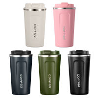 1pc Stainless Steel Coffee Thermos Mug Portable Car Vacuum Flasks Travel Thermo Cup Water Bottler Thermocup For Gifts New