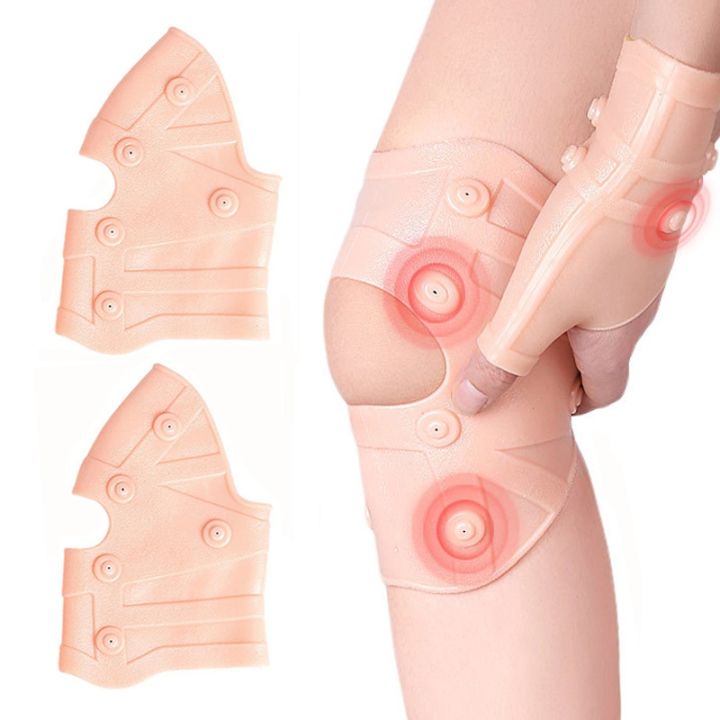 2pcs-magnet-silicone-non-slip-kneepad-knee-compression-support-pad-sports-knee-pads-anti-slip-protective-gear-magnet-care