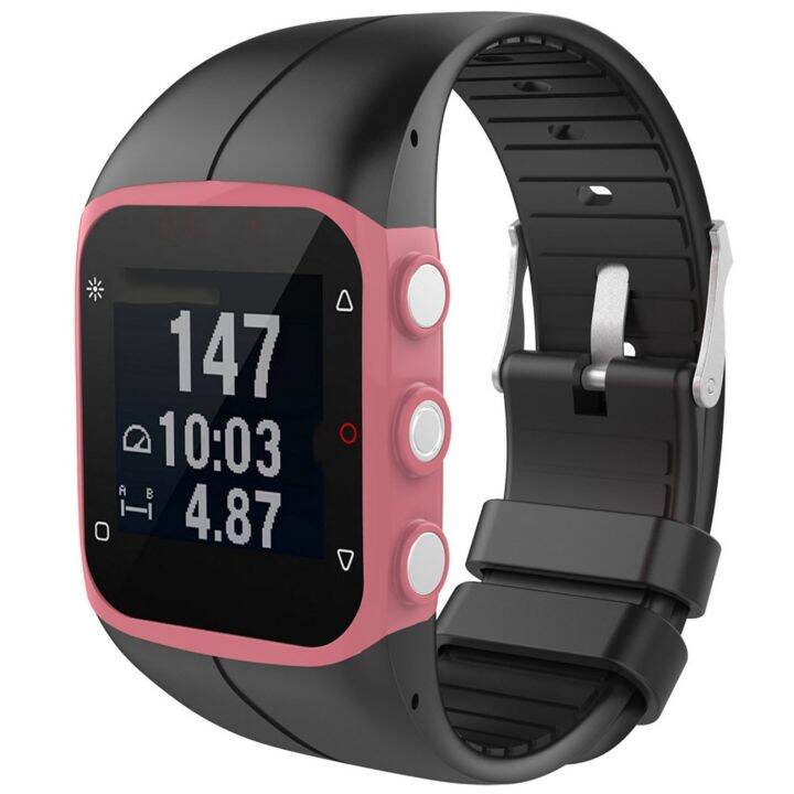 สินค้าขายดีสายรัดซิลิโคน-smartwatch-เปลี่ยนรูปแบบอย่างเป็นทางการสำหรับ-polar-m400-m430