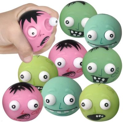 Decompression pinch toys PVC eye popping doll eye popping squeeze eye popping zombie monster vent Decompression integer toys