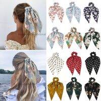 hot✚۩₪  Print Elastic Hair Bands for Scrunchies Ties Ponytail Holder Accessories