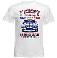 T Shirt Pria Kerah Bundar Musim Panas 2019 T Shirt Keren Katun Baru 500 Mustang Shelby Gt Amerika Antik Mode T Shirt Untuk Pria S-4XL-5XL-6XL
