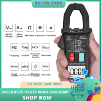 BO YIN BSIDE 6000 Counts เครื่องวัด Clamp ดิจิตอล True RMS มัลติมิเตอร์ AC DC เครื่องวัดแรงดันไฟฟ้า NCV Test Universal Meter Tester Current Clamp Tester -30 ~ 1000 °C อุณหภูมิ