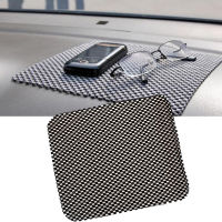 Stiup 1Pc รถแดชบอร์ดเหนียวลื่น Anti-Slip GPS โทรศัพท์มือถือ Mat Holder สีดำ