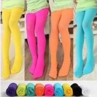 QianXing Shop Fashion Candy Colorful Toddler Kids Girls Pants Velvet Tights Trousers Pantyhose Leggings Childrens Clothing Age 4-12