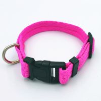 【CW】 7 colors Pet dog collar adjustable clip buckle dog collars head collars size S/M/L/XL puppy large