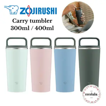ZOJIRUSHI Water Bottle Carry Tumbler Seamless Handle 0.4 L SX-JA40