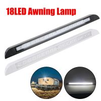 Outdoor Camping Light Equipment Trailer Exterior Lamp 6000k for RV Caravan Interior Wall Lamps 18 LED Awning Lamp 12-28V