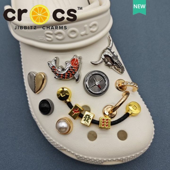 Metal jibbitz cross charms Shoe Buckle Hole Shoe Accessories DIY