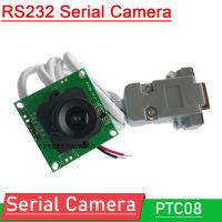 PTC08 RS232 Serial โมดูลกล้อง RS232 / TTL CMOS 1/4นิ้ว Weather Monitor กล้อง Motion Detection