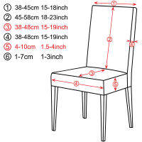 1246ฟองลายสก๊อตกับกระโปรงครอบคลุมเก้าอี้รับประทานอาหารยืดหยุ่นเก้าอี้ปลอกยืดครอบคลุมเก้าอี้สำหรับงานแต่งงานหุ้มเบาะ