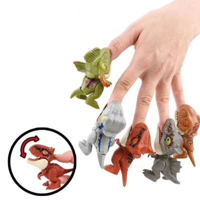【CC】 Tricky Tyrannosaurus Biting Hand Fidget Mosasaurus Jurassic for Children Movable Joints