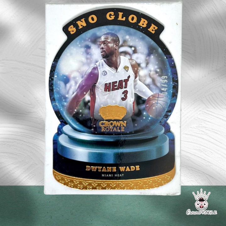 2021 22 Crown Royale Sno Globe Bronze Numbered 99 Dwyane Wade Silver Holo Card Case Hit Lazada Ph 