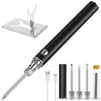 hk✴✾  Cordless USB Soldering Iron 1100mAh 5V Fast Heating Welding with 3 Tips