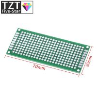 【YF】▲﹉❃  TZT 10pcs Side Prototype PCB diy Printed Circuit Board 3x7cm