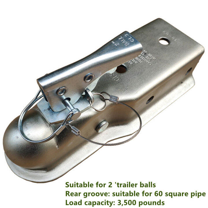 Hitchman Trailer Hitch Coupler CVP Trailer Coupling 2" x 1'' Ball Hitch