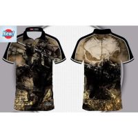 2023 NEW Style ▽✉◘ABSTRACT BROWN TACTICAL POLO SHIRTsize：XS-6XLNew product，Can be customization
