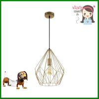 ไฟช่อ EGLO CARLTON 49934 สีดำ/ทอง 1 หัวPENDANT LAMP EGLO CARLTON 49934 BLACK/GOLD 1-LIGHT **หมดแล้วหมดเลย**