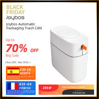 JOYBOS Trash Can Household Toilet Bathroom Living Room Creative High-End Simple Covered Automatic Packaging 14L Storage Bin JX7