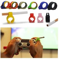 【YF】 Silicone Cigarette Holder Waterproof Portable Ring Hand Rack Finger Clip Tobacco Accessories For Men Smoke Supplies Gifts