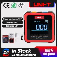 UNI-T LM320A LM320B Electronic Angle Meter Digital Protractor Magnetic Inclinometer Angle Tester Bevel Box Backlight