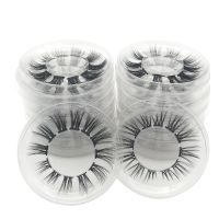 Segmented Eyelashes Natural Individual Bundles Eyelash Extension Professional 3D Volume Faux Lashes Eye Lashes Extension