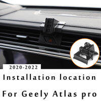 ร้อนเจ้าของรถศัพท์สำหรับ G Eely X7กีฬา Atlas Pro 2018 2022รถจัดแต่งทรงผมยึด GPS ยืนหมุนได้สนับสนุนอุปกรณ์มือถือ