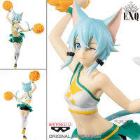 Figure ฟิกเกอร์ งานแท้ 100% Banpresto EXQ จากการ์ตูนเรื่อง Sword Art Online Memory Defrag ซอร์ดอาร์ตออนไลน์ เมมโมรีดีแฟรก Victorious Girl Asada Sinon อาซาดะ ชินอน Ver Original from Japan อนิเมะ การ์ตูน มังงะ คอลเลกชัน ของขวัญ New Collection Model โมเดล