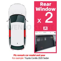 Car Windows Magnetic Sunshade For Mercedes Benz E Class W212 2010-2016 Auto Mesh Visor Curtains Cover Protection