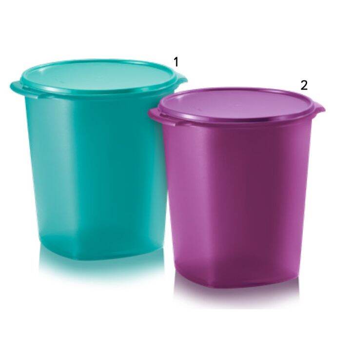 Tupperware Deco Canister L Lazada