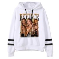 Beyonce Hoodies ผู้หญิง90S แขนยาวสไตล์ญี่ปุ่น Hoddies Tracksuit ผู้หญิงเสื้อคลุมย้อนยุค