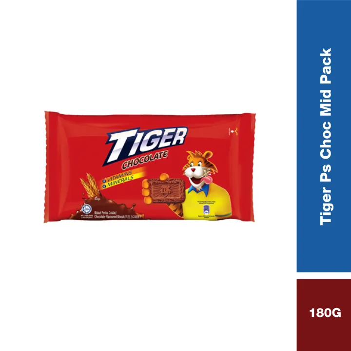 Biscuit / Biskut Tiger Ps 159.6g Choc Mid Pack | Lazada